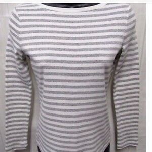 Talbots Metallic Sparkle Top